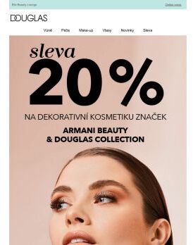 Líčení z červeného koberce nyní s 20% slevou