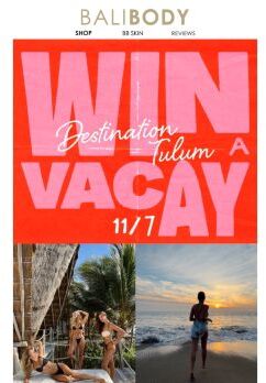 WIN A VACAY 2023: Tulum ✈️