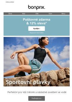 12% sleva + poštovné zdarma | Sportovní plavky