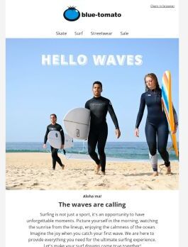 Hello Waves!