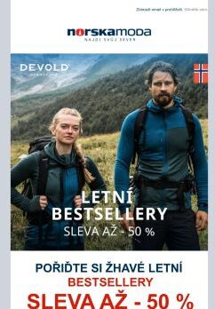 Pořiďte si letní bestsellery. Slevy až - 50%