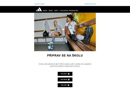 Nová sportovní kolekce adidas back-to-school