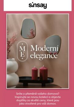 Moderní elegance u vás doma 🌹