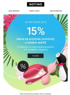 -15 % pro extra žhavé léto 🤫