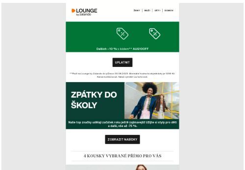 Zpátky do školy: slevy až -70 %* a -10%** navíc | Marks & Spencer London, Napapijri & další