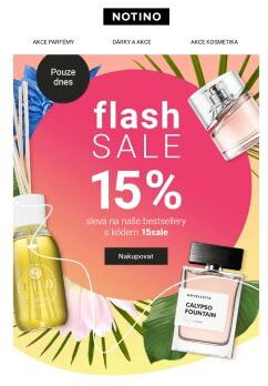 FLASH SALE: 15% sleva na největší bestsellery! ⚡🛍️