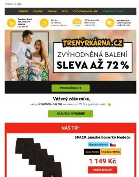 ❗ MULTIBALENÍ až -72 % ❗