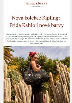 Nová kolekce Kipling: Frida Kahlo i nové barvy