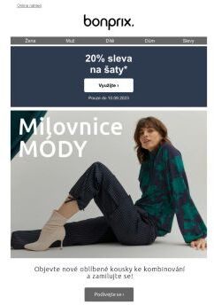 20% sleva na šaty! 👗