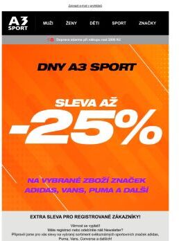 Sleva až 25%: Věrnost se vyplatí!