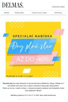 🛍️ Dny plné slev | Objevte úžasné kousky až do - 40% 🔔