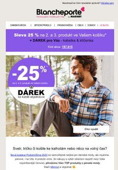 -25 % ► Pánové, stylová móda jen pro Vás