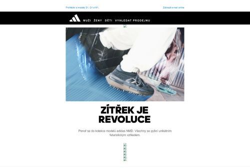 Jsi ready vykročit do budoucnosti s adidas NMD?