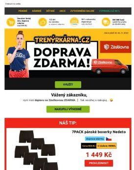 Doprava ZDARMA 🚚