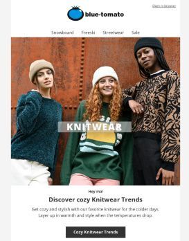 Cozy Knitwear Trends