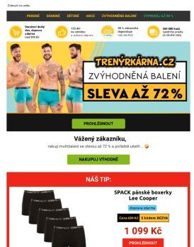 🤩 MULTIPACKY až -72 % 🤩