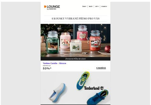 Yankee Candle, Timberland a ORSAY ⎪ Zde nové nabídky 👉