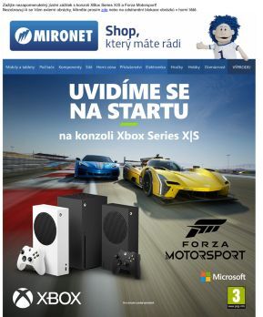 Vytuněná jízda s Forza Motorsport i
 stylovým dárkem začíná!