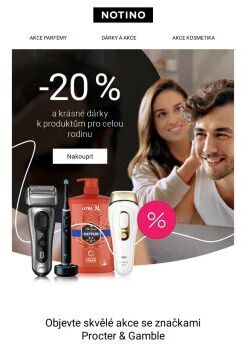 👨‍👩‍👧‍👦 -20 % na kosmetiku pro celou rodinu