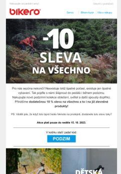 🍂Podzimní 10 % sleva na všechno🛒