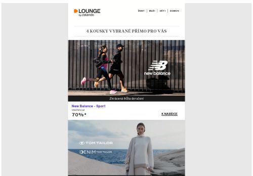 New Balance, TOM TAILOR & Pieces ⎪ Vybráno speciálně pro vás