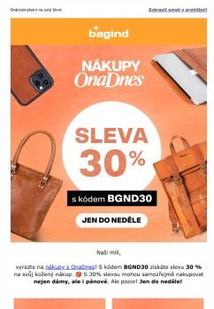 Nákupy OnaDnes 🛍️ jsou opět tady!