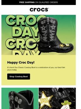 The Croctober shoe wait is over!