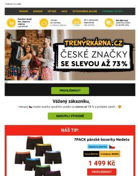 ❗ SLEVY až -73 % ❗