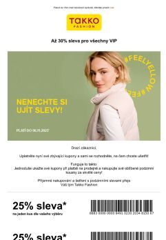 30% sleva na hřejivé modely – nezapomeňte své kupóny!