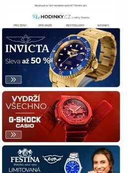 Hodinky Invicta se slevou až 50 % >> To si nechcete nechat ujít!