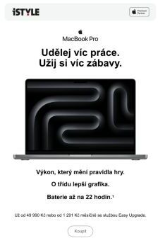 MacBook Pro a iMac s čipy M3 od teď v prodeji