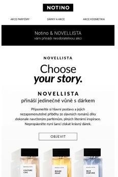 Vy + NOVELLISTA = Dárek k nákupu