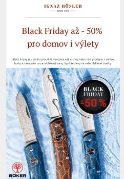 Black Friday až - 50% pro domov i výlety