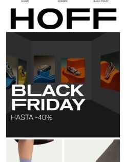 BLACK FRIDAY | HASTA -40%