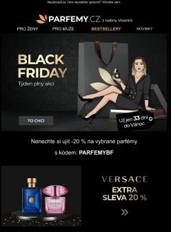 BLACK FRIDAY v plném proudu ♥ Versace & Ajmal >>