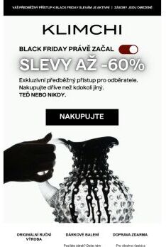 BLACK FRIDAY PRÁVĚ ZAČAL 🔥