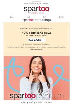 Posledni den Premium Days: 10% kumulativní sleva na kolekci BLACKFRIDAY