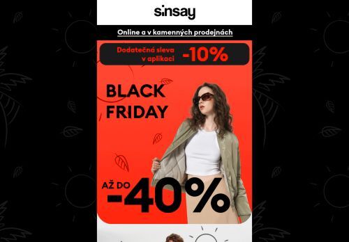 BLACK FRIDAY 🖤 Až do [ -40% ] 🖤