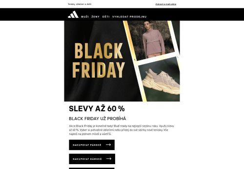 Black Friday se slevami až 60 %