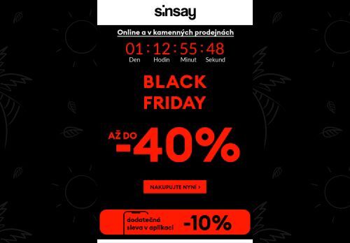 🔥 BLACK FRIDAY finále až -40% 🔥