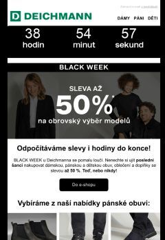 BLACK WEEK: Teď, nebo nikdy! 🔥🖤