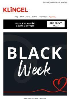 30% sleva 🖤 BLACK WEEK