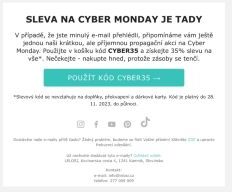 Cyber Monday sleva