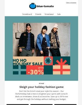 Happy HoHoHoliday Sale 🎁