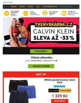 😍 CALVIN KLEIN v akci 😍