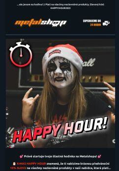 Happy Hour: 15% SLEVA NA VŠE! ⏰