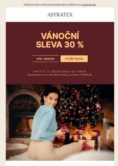 Vánoční sleva 30 % 🎄 Nadělujte