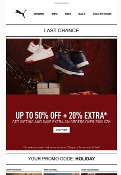 Ends TONIGHT: Up To 50% OFF + 20% EXTRA*