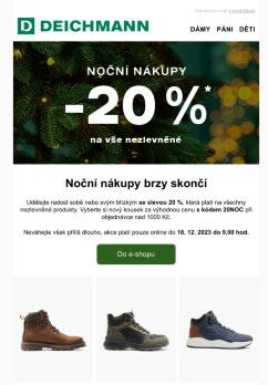 Poslední šance! Nenechte si ujít -2️⃣0️⃣ % na vše nezlevněné ✨🎁⏰