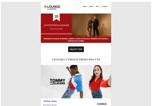 Tommy Jeans, Timberland, Champion  🌟 Adventní kalendář: exkluzivní zboží